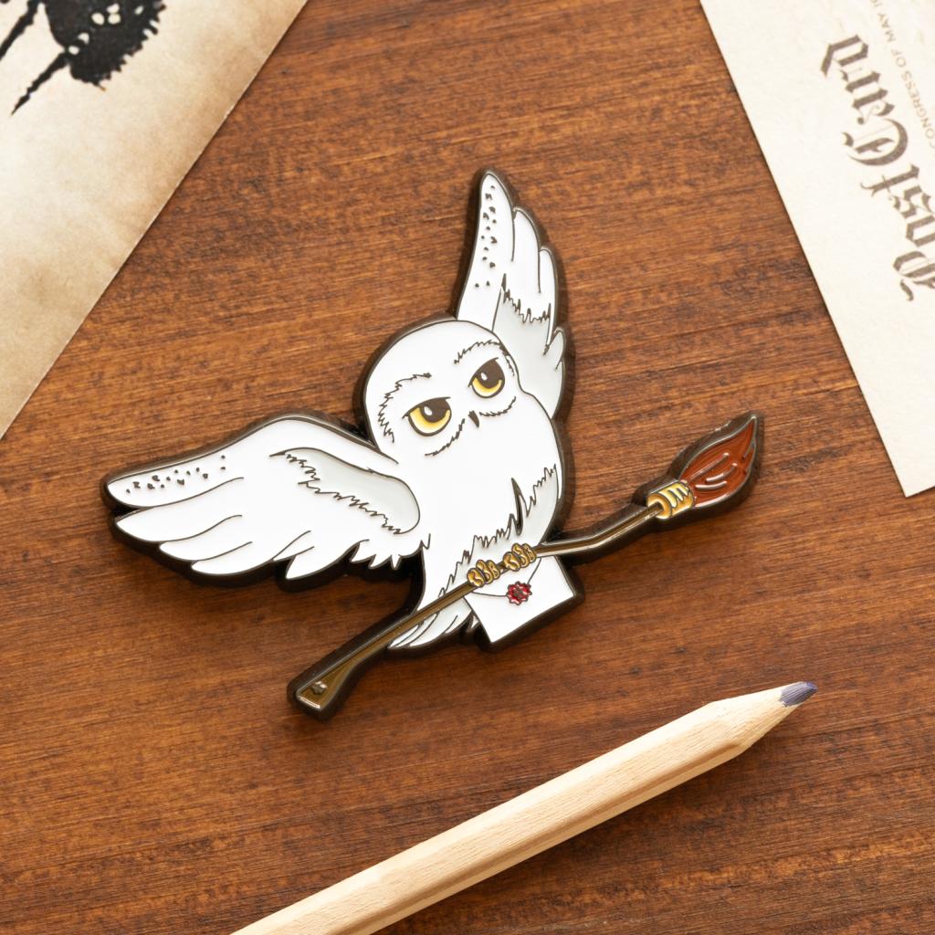 HARRY POTTER - Hedwig - Metal Magnet 7cm - Inspire Newquay