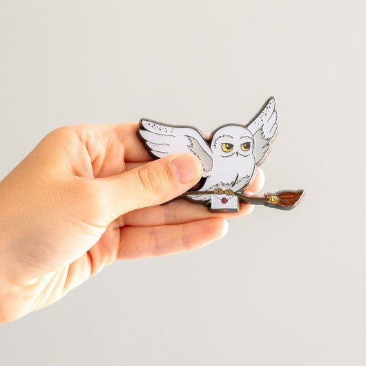 HARRY POTTER - Hedwig - Metal Magnet 7cm - Inspire Newquay