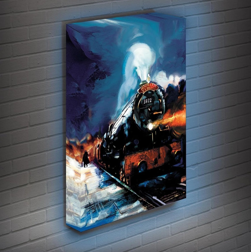 HARRY POTTER Light Up Canvas (Hogwarts Express Design) - Inspire Newquay