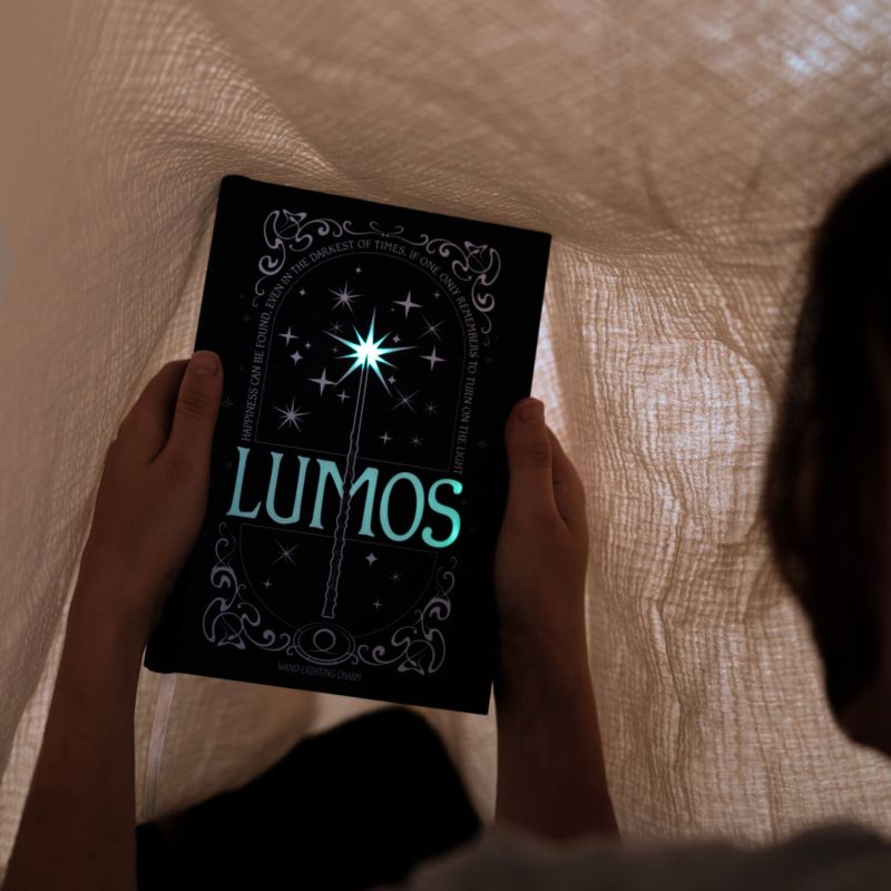 Harry Potter Lumos A5 Premium Notebook with LED Light - Inspire Newquay
