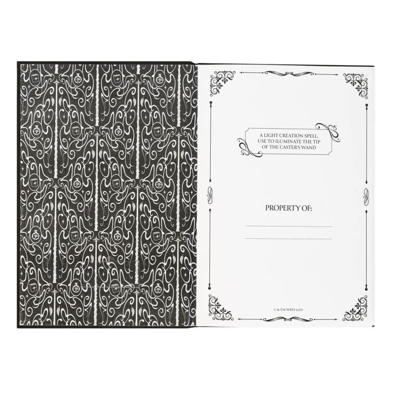 Harry Potter Lumos A5 Premium Notebook with LED Light - Inspire Newquay