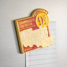 HARRY POTTER - Plateform 9 3/4 - Metal Magnet 7cm - Inspire Newquay