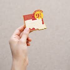 HARRY POTTER - Plateform 9 3/4 - Metal Magnet 7cm - Inspire Newquay