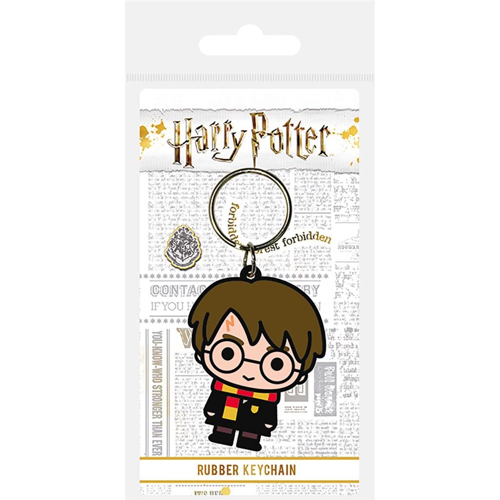 HARRY POTTER - Rubber Keychain - Harry Chibi - Inspire Newquay