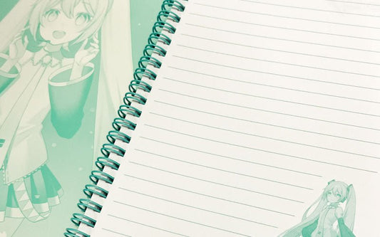 Hatsune Miku A5 Notebook - Inspire Newquay