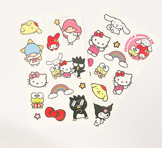 Hello Kitty and Friends Tattoo set - Inspire Newquay