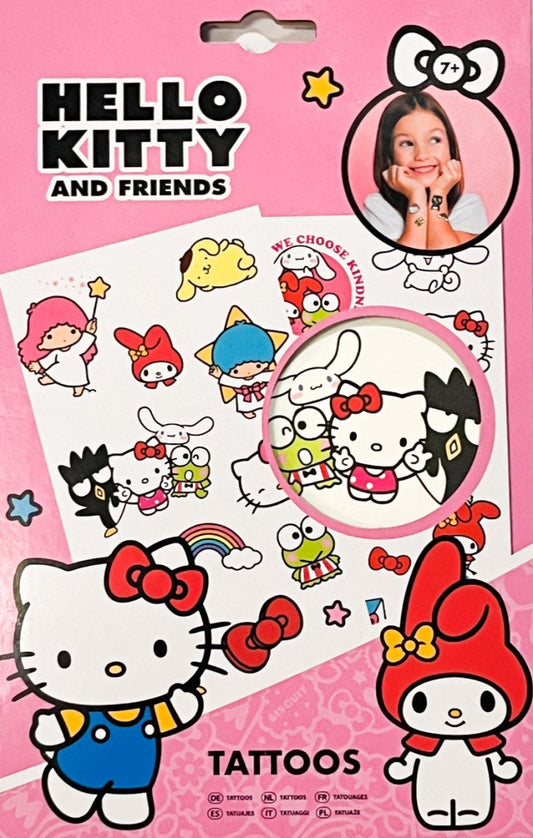 Hello Kitty and Friends Tattoo set - Inspire Newquay