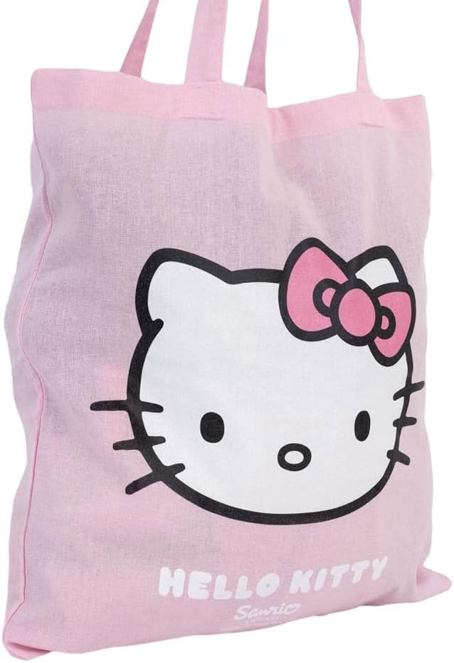 Hello Kitty Bow Light Pink Tote Bag - Inspire Newquay