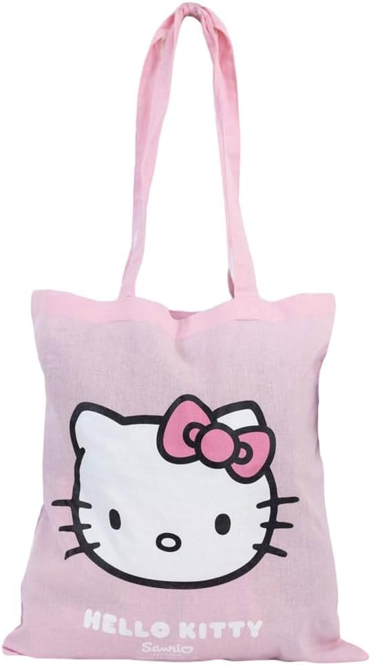 Hello Kitty Bow Light Pink Tote Bag - Inspire Newquay