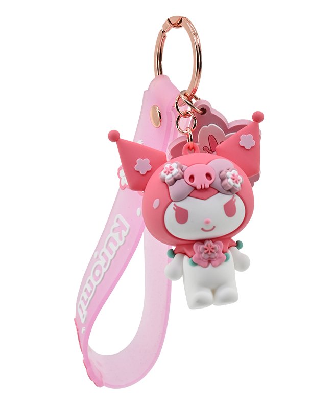 Hello Kitty & Friends: Keychain With Hand Strap: Sakura Series (5 Designs) - Inspire Newquay