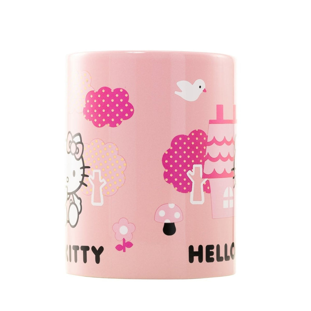Hello Kitty (Pink Bow Face Icon) Fuzzy Mug - Inspire Newquay