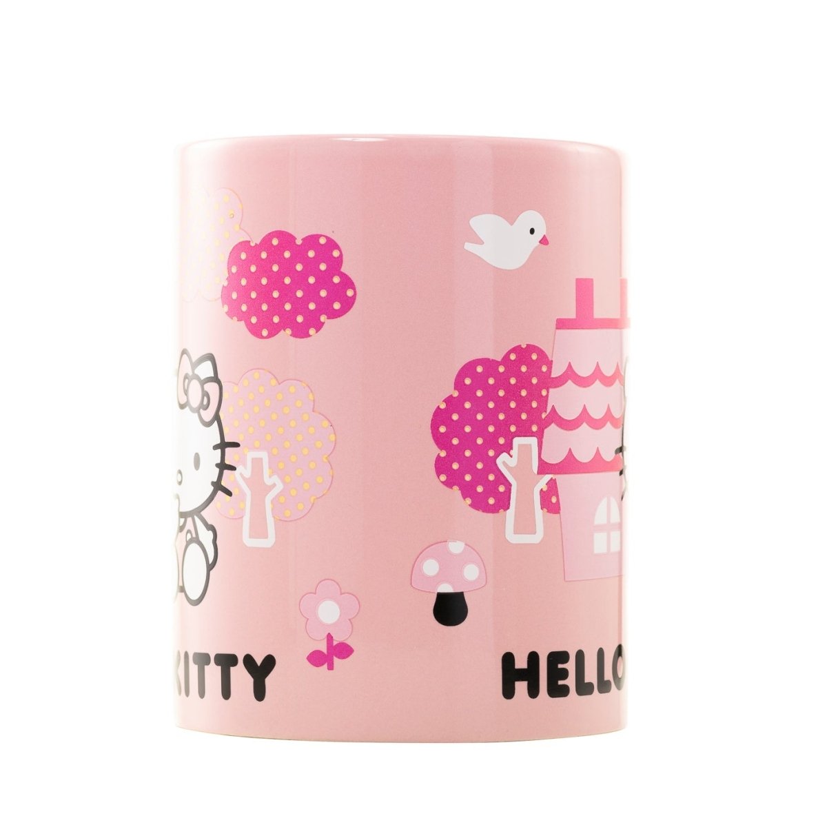 Hello Kitty (Pink Bow Face Icon) Fuzzy Mug - Inspire Newquay