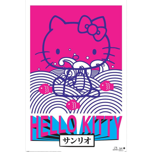 Hello Kitty (Tokyo Rebel) Maxi Poster - Inspire Newquay