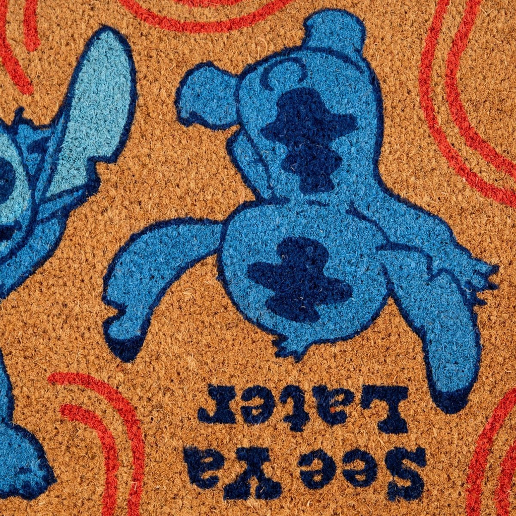 Hey/See Ya Later Lilo And Stitch Door Mat - Inspire Newquay