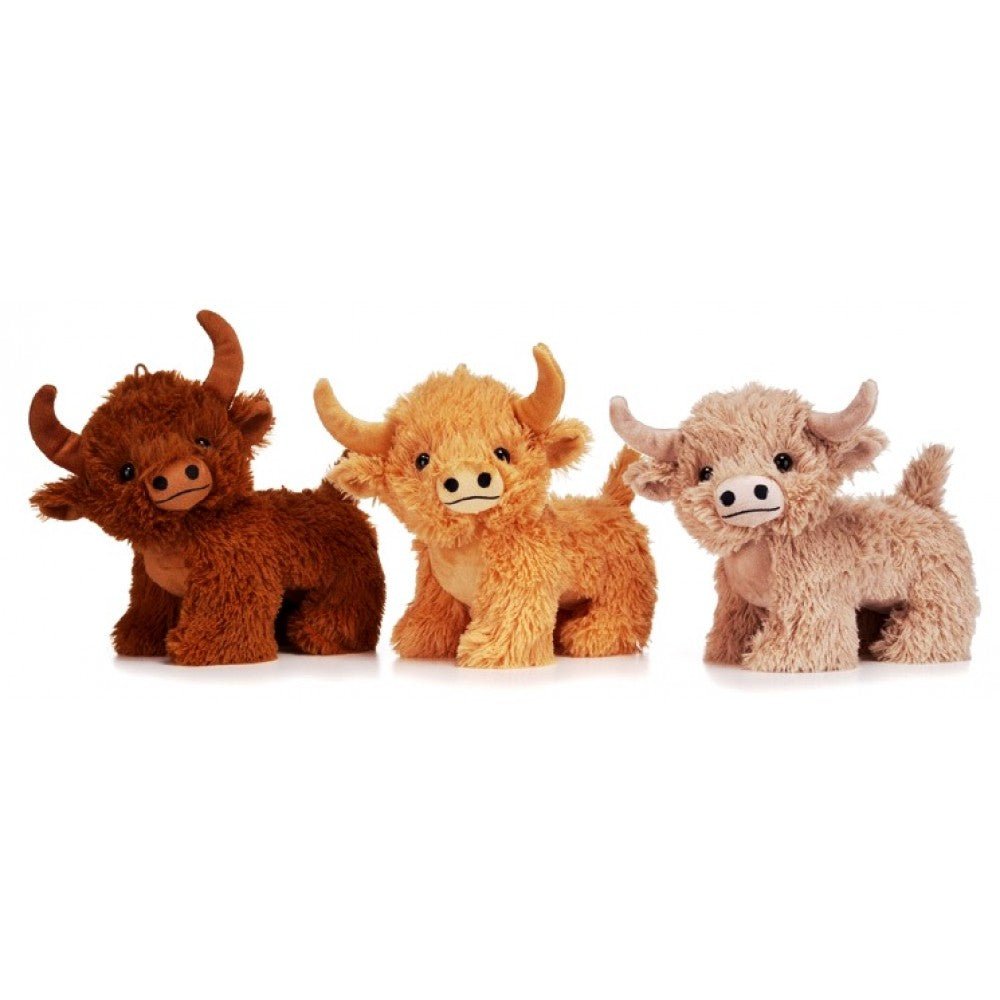 Highlander Cow Small Plush Assortment (1 RANDOM Supplied) - Inspire Newquay