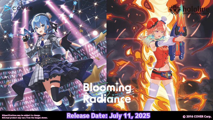 Hololive OFFICIAL CARD GAME Booster Pack English Edition “Blooming Radiance” - Inspire Newquay