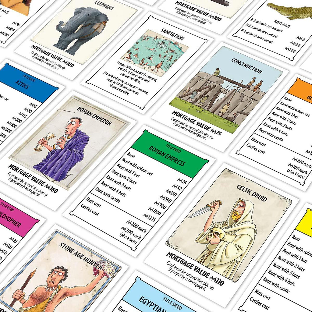 Horrible Histories Ancient Civilisations Monopoly Board Game - Inspire Newquay