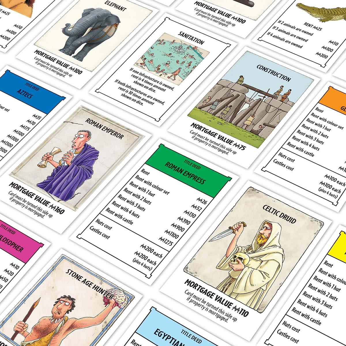 Horrible Histories Ancient Civilisations Monopoly Board Game - Inspire Newquay