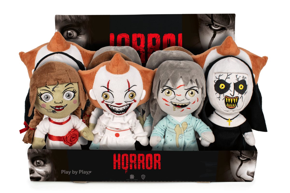 Horror Characters 22cm Plush Assortment (1 RANDOM Supplied) - Inspire Newquay