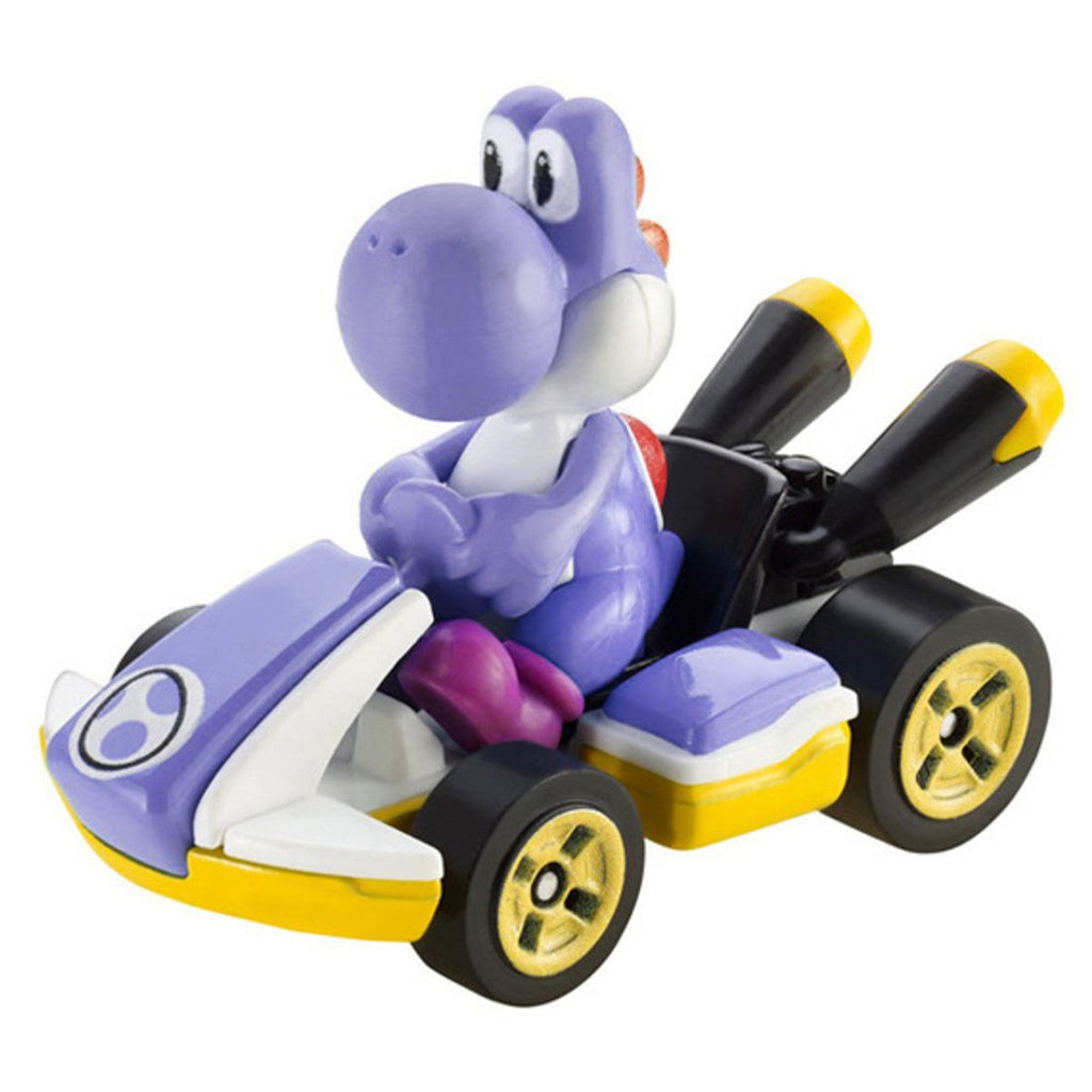 Hot Wheels Mario Kart BLUE YOSHI (Standard Kart) 1:64 Scale Replica - Inspire Newquay