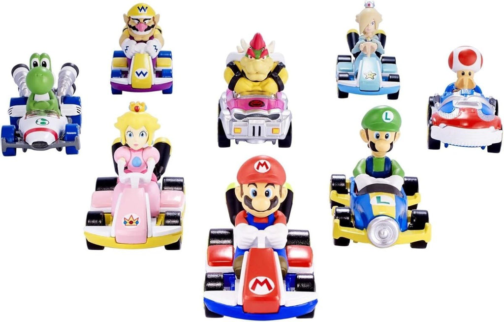 Hot Wheels Mario Kart Die Cast Vehicle Character Racer 6.5cm - Inspire Newquay