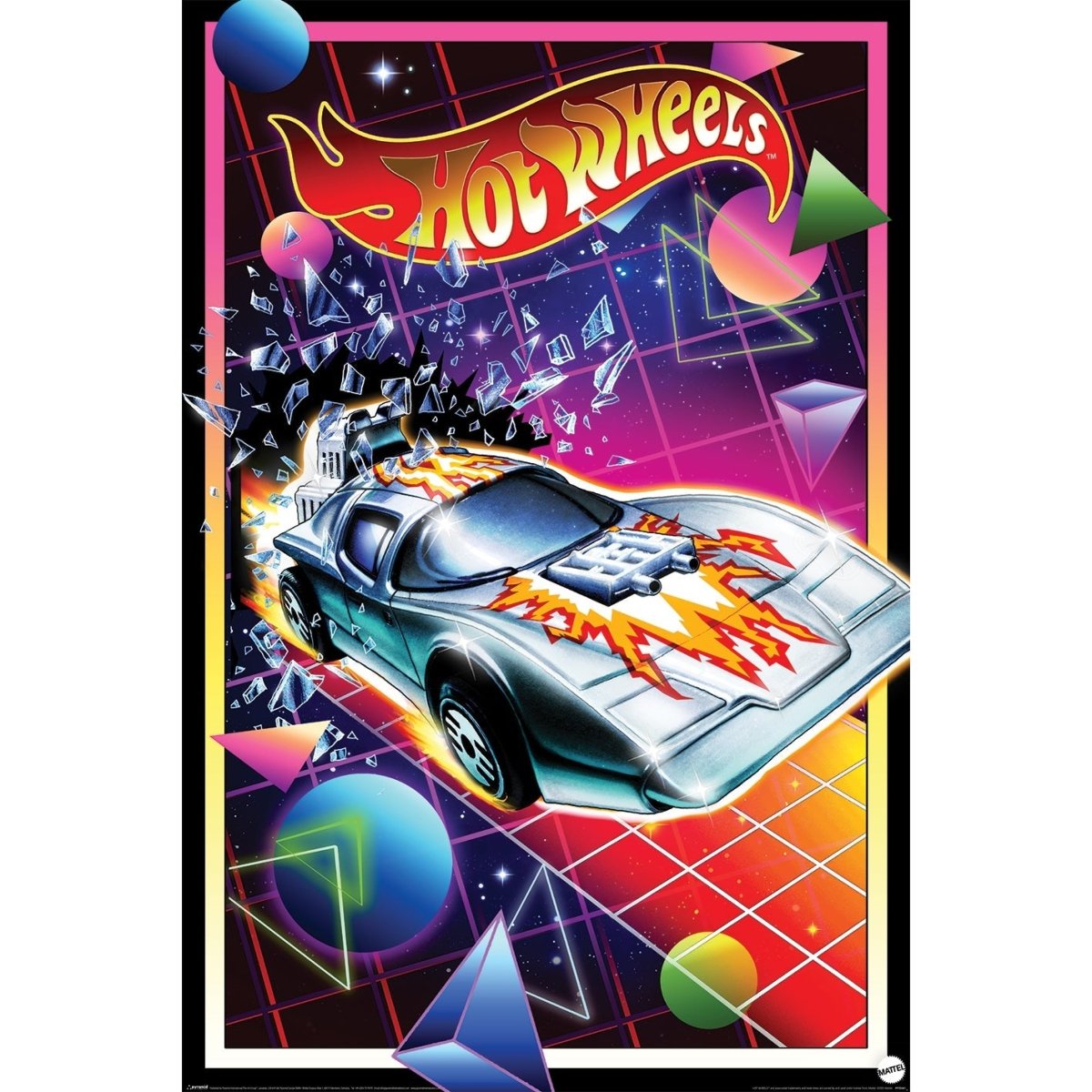 Hot Wheels (Retro Blast) Maxi Poster - Inspire Newquay