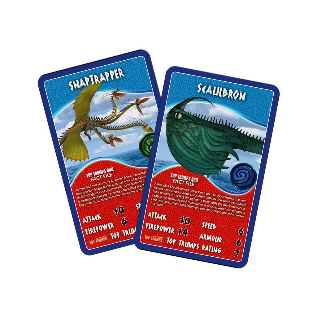 How to Train Your Dragon Top Trumps Card Game - Inspire Newquay
