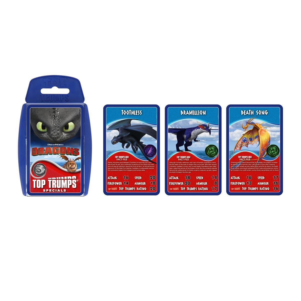 How to Train Your Dragon Top Trumps Card Game - Inspire Newquay