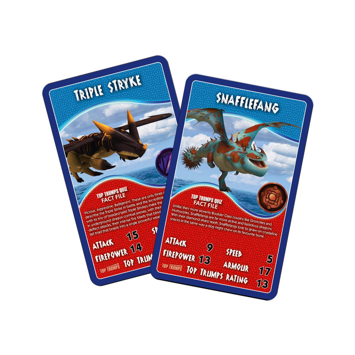How to Train Your Dragon Top Trumps Card Game - Inspire Newquay