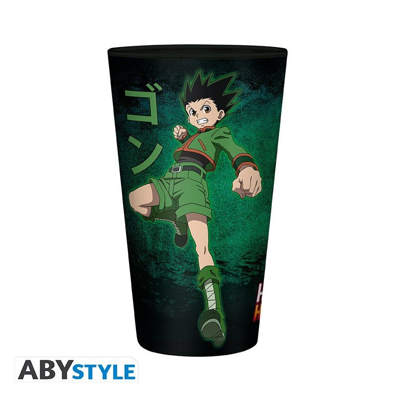 HUNTER X HUNTER - Large Glass - 400ml - Gon vs Hisoka - Inspire Newquay