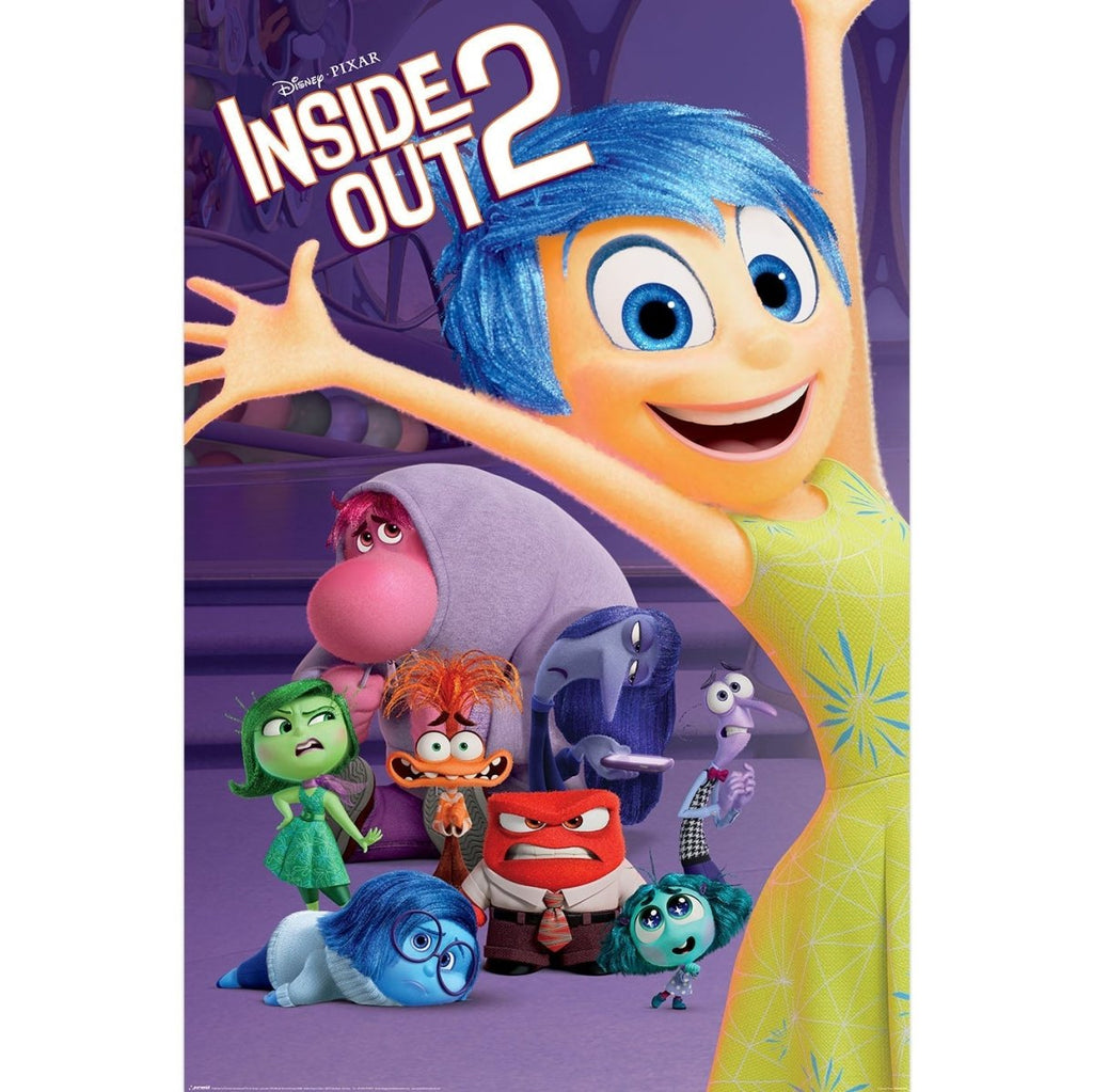 Inside Out 2 Maxi Poster - Inspire Newquay