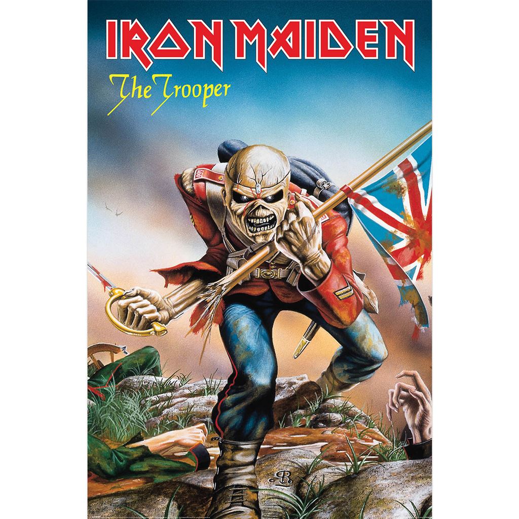 Iron Maiden (Trooper) Maxi Poster - Inspire Newquay