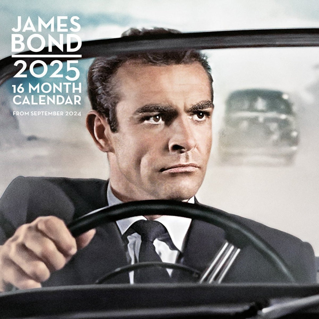 James Bond 2025 30X30 Square Calendar - Inspire Newquay