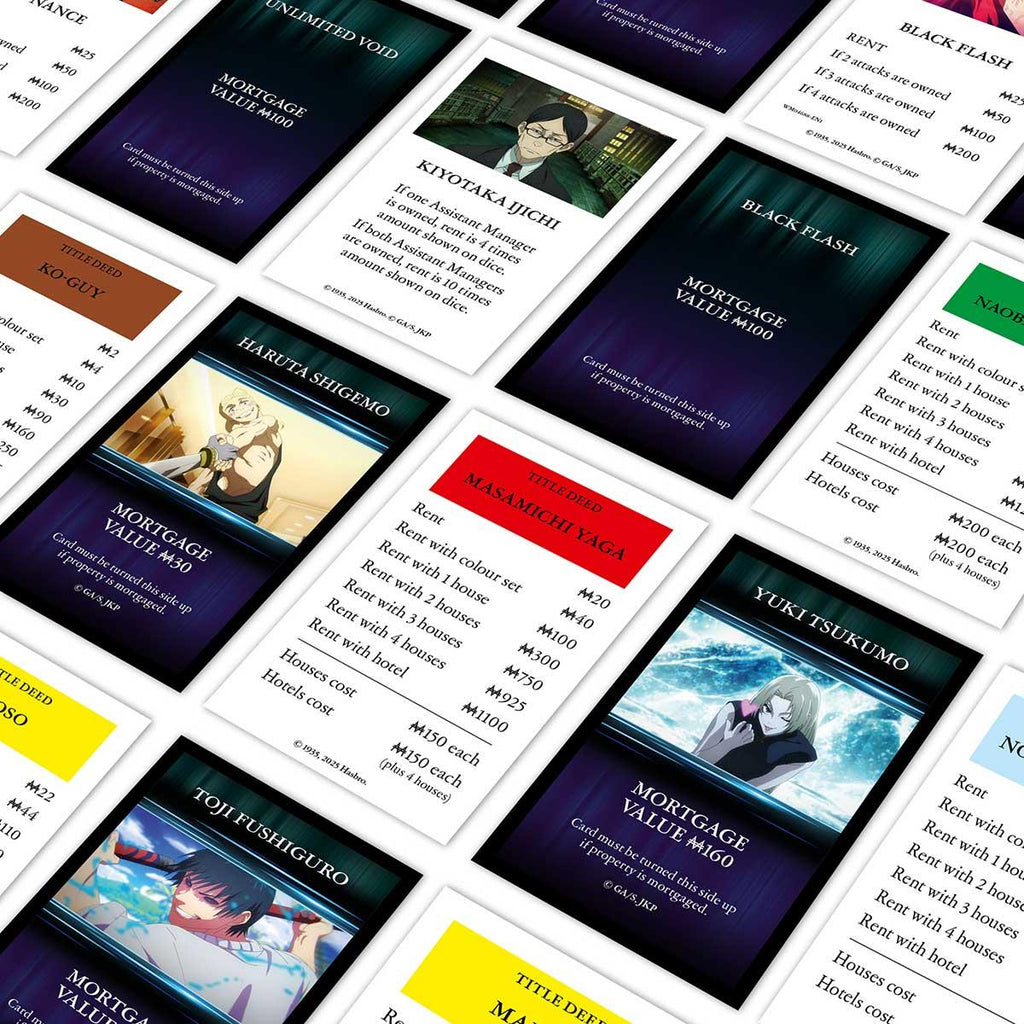 Jujutsu Kaisen Monopoly Board Game - Inspire Newquay