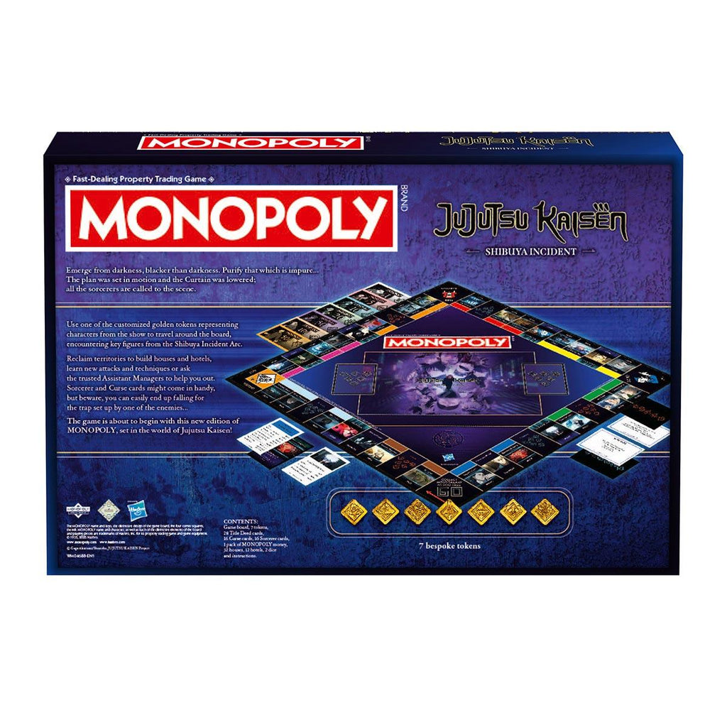 Jujutsu Kaisen Monopoly Board Game - Inspire Newquay
