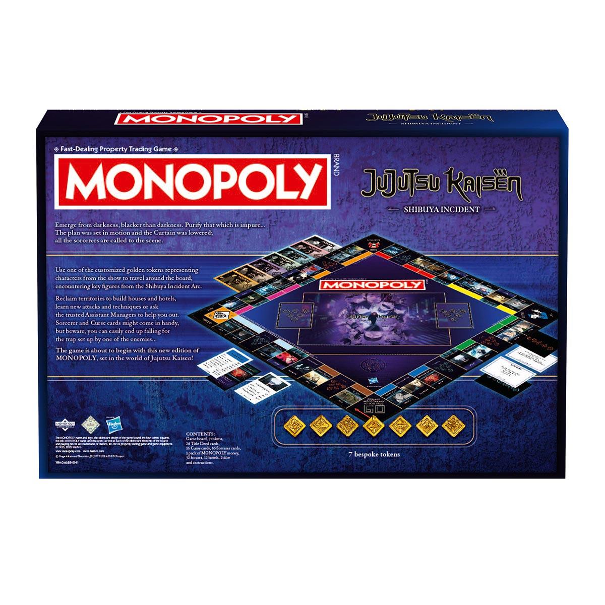 Jujutsu Kaisen Monopoly Board Game - Inspire Newquay