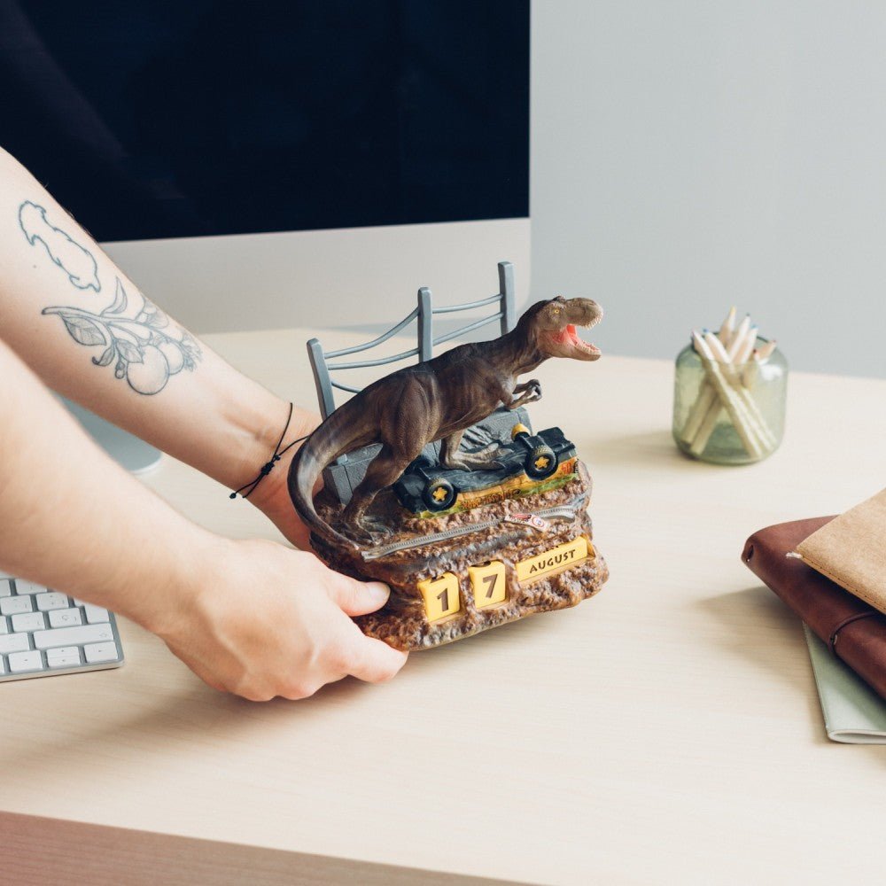 Jurassic Park 3D Perpetual Calendar - Inspire Newquay
