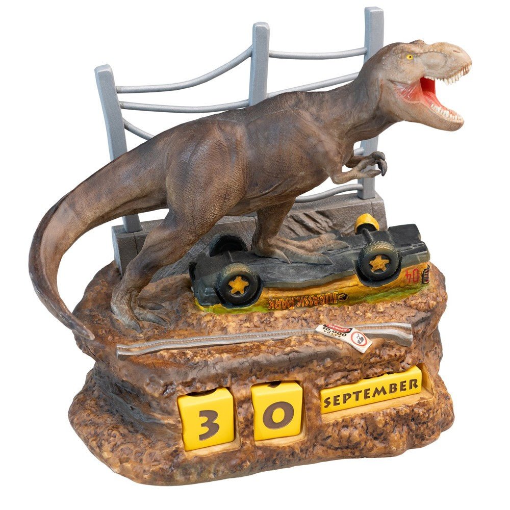 Jurassic Park 3D Perpetual Calendar - Inspire Newquay