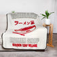 Just Funky Naruto Ichiraku Ramen Fleece Throw Blanket | 45 x 60 Inches - Inspire Newquay