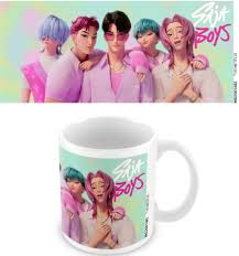 K - POP Demon Hunters Mug Saja Boys Design White Coffee Tea Official Licensed - Inspire Newquay
