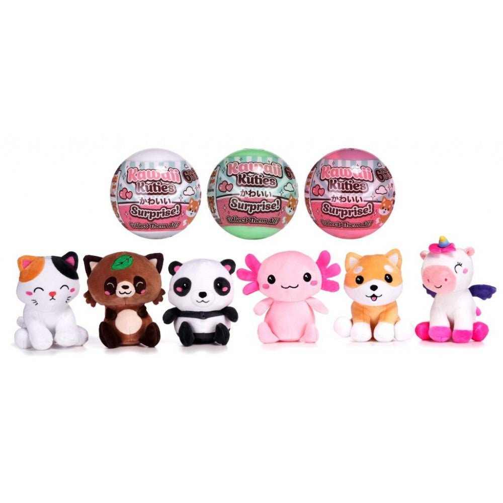 Kawaii Kuties 13cm Surprise Plush in Capsules (1 RANDOM Supplied) - Inspire Newquay