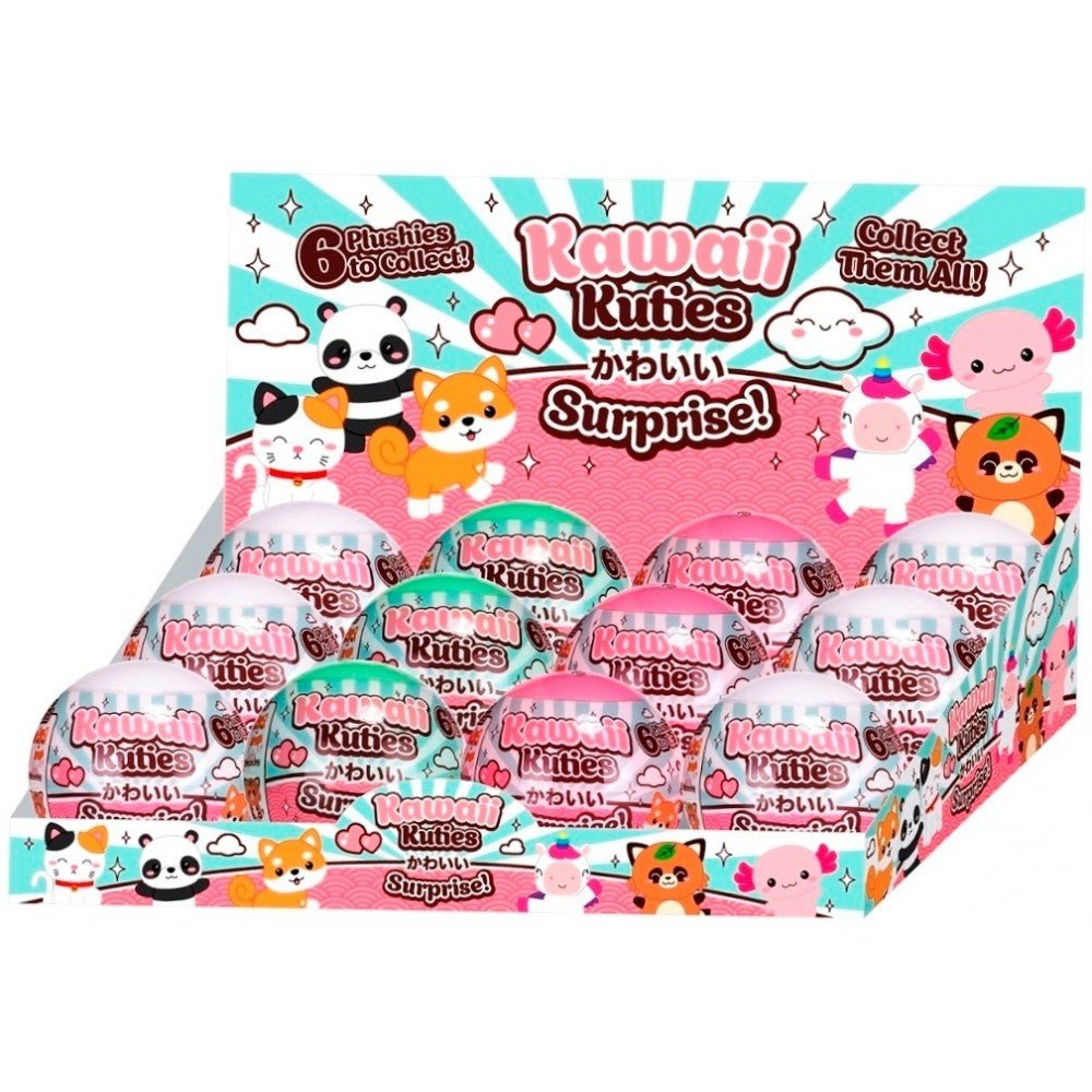 Kawaii Kuties 13cm Surprise Plush in Capsules (1 RANDOM Supplied) - Inspire Newquay