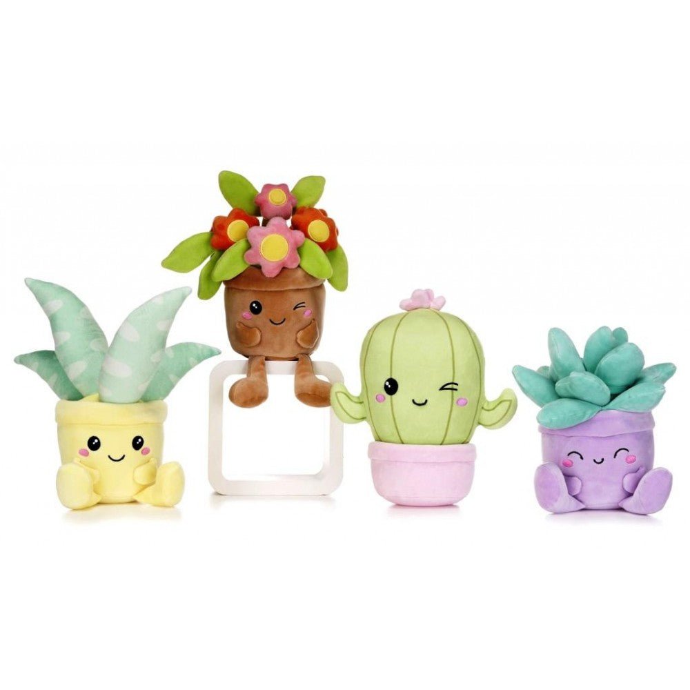 Kawaii Kuties 24cm Potted Plants Plush Assortment (Choice of 6) - Inspire Newquay