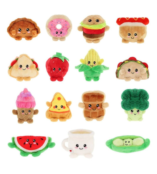 Keel Toys 8cm Food Bobballs Plush Assorted (1 Random Supplied) - Inspire Newquay