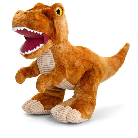 Keeleco 26cm Orange T-Rex Dinosaurs Soft Toy - Inspire Newquay