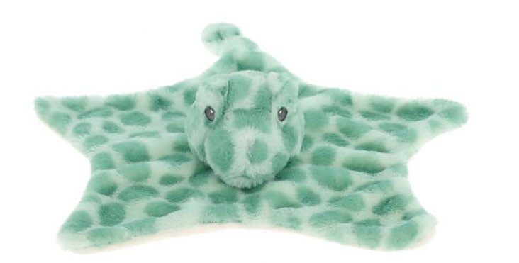 Keeleco 32cm Baby Terry Turtle Blanket - Inspire Newquay