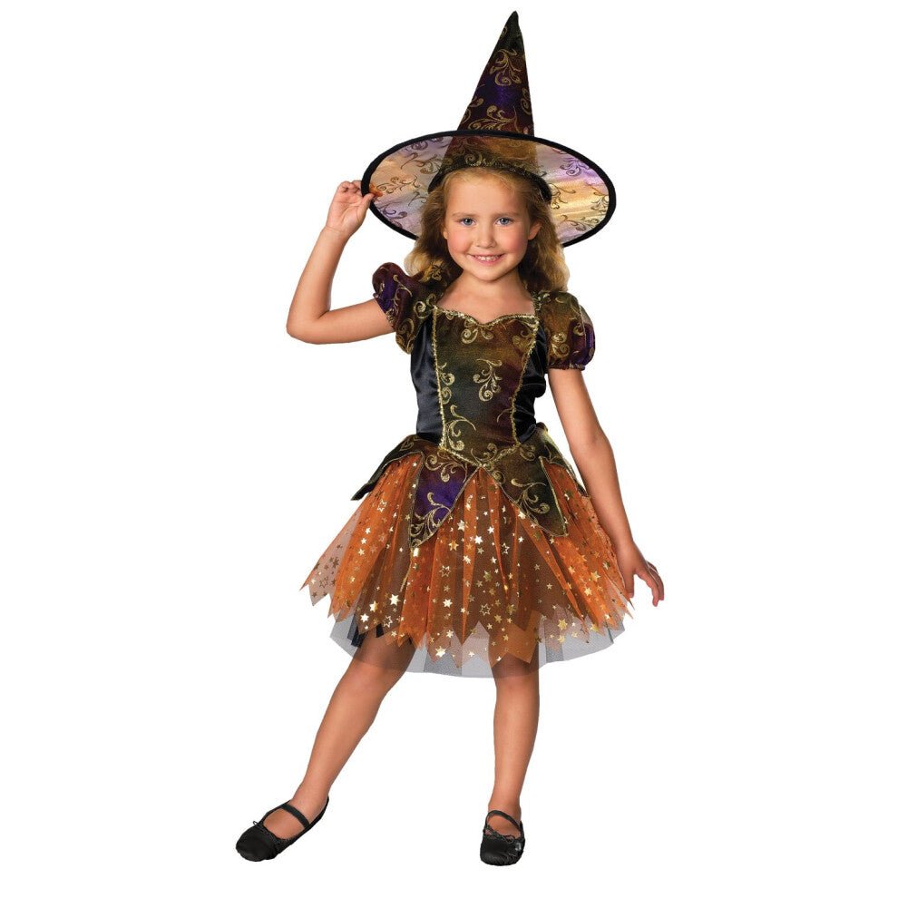 Kids Elegant Witch Costume 3 - 4 Years - Inspire Newquay