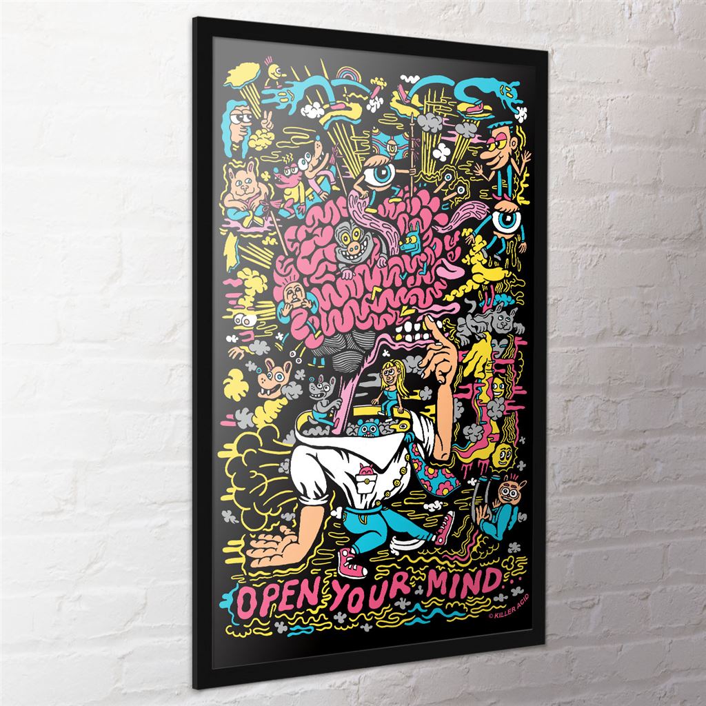Killer Acid (Open Your Mind) Maxi Poster - Inspire Newquay