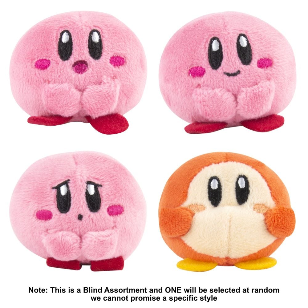 Kirby Plush Cuties Blind Capsules (1 supplied) - Inspire Newquay