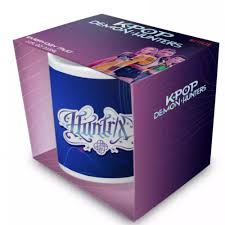 KPOP DEMON HUNTERS - CERAMIC MUG "HUNTR/X WHITE LOGO" (11 OZ) - Inspire Newquay
